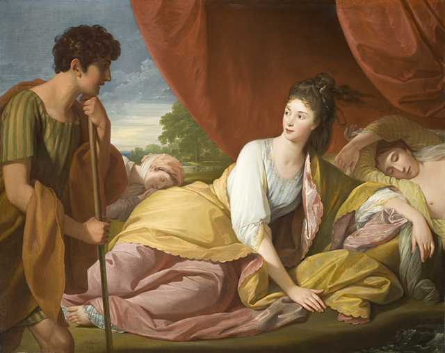 Cymon And Iphigenia by Benjamin West